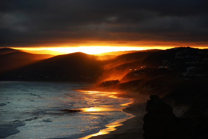 Landschaftsfotografie, Nature Photography, great ocean road, australia, Roadtrip, ocean, sunset, fog